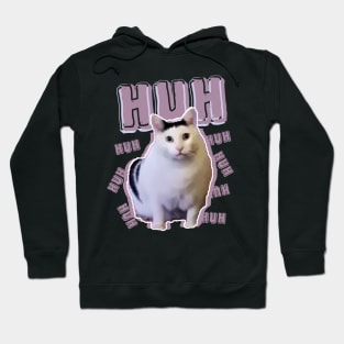 Huh-Cat-meme Hoodie